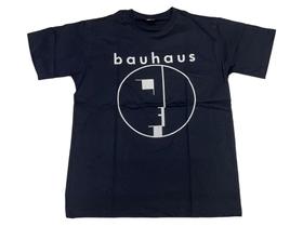 Camiseta Bauhaus Logo Banda de Rock Blusa Adulto Unissex Pz004 BM