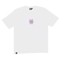 Camiseta Baw Digital Baw X Smiley Branco Camiseta Baw Digital Baw X Smiley Branco