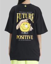 Camiseta Baw Regular Future Positive - Black