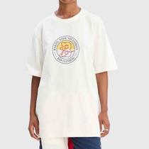 Camiseta Baw Regular Stamp Embroidery Off White