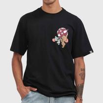 Camiseta Baw Tom e Jerry Xmas Preto