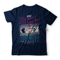Camiseta Be Kind Rewind Studio Geek Camiseta Be Kind Rewind Studio Geek