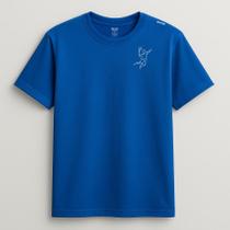 Camiseta Beach Tennis de Algodão Egípcio e Poliamida com Proteção UV