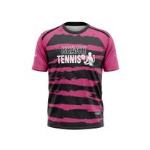 Camiseta Beach Tennis Dry Fit Com Proteção Uv50+ Barbie