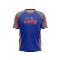 Camiseta Beach Tennis Dry Fit Com Proteção Uv50+ Sport