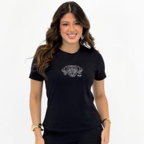 Camiseta Beagle T-shirt Manga Curta Feminina Camiseta Beagle T-shirt Manga Curta Feminina