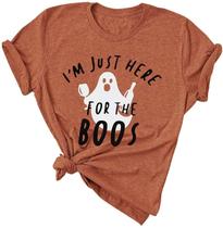 Camiseta Bealatt I'm Just Here for The Boos Halloween S