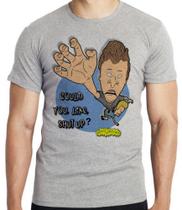 Camiseta Beavis and Butt head shut up Blusa criança infantil juvenil adulto camisa tamanhos Camiseta Beavis and Butt head shut up Blusa criança infantil juvenil adulto camisa tamanhos