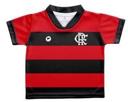 Camiseta Bebê Flamengo Sublimada Oficial - Torcida Baby