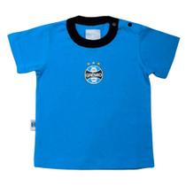 Camiseta Bebê Grêmio Bicolor Oficial