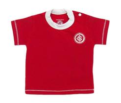 Camiseta Bebê Internacional Vermelha Oficial