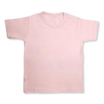 Camiseta Bebe Manga Curta P M G Rosa 100 Algodão dia a dia Uniforme Escolar Passeio Verão Parques Bebe Confortável Infantil Dupla costura Camiseta Bebe Manga Curta P M G Rosa 100 Algodão dia a dia Uniforme Escolar Passeio Verão Parques Bebe Confortável Infantil Dupla costura