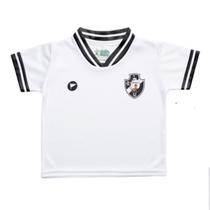 Camiseta Bebê Vasco Branca Oficial - Torcida Baby Camiseta Bebê Vasco Branca Oficial - Torcida Baby