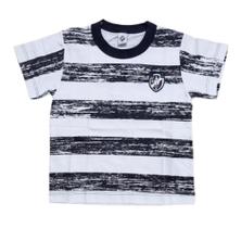 Camiseta Bebê Vasco Listras Oficial