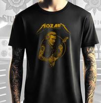 Camiseta Beethoven Baixista Adulto Preta Premium 100% Algodão