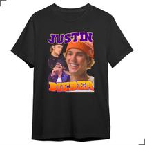 Camiseta Belieber Justin Drew Bieber Album Tour Fã Purpose