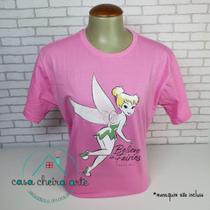 Camiseta believe in fairies rose bloom
