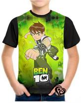 Camiseta Ben 10 Masculina Desenho Omniverse Infantil Blusa - Alemark