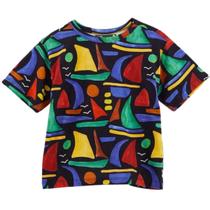 Camiseta Bento Fábula Saveiro Preto Malha Verão