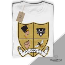 Camiseta Beyonce camisa e baby look MALHA COM