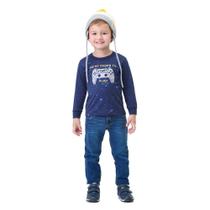 Camiseta Bicho Bagunca Manga Longa Estampa Gamer Play
