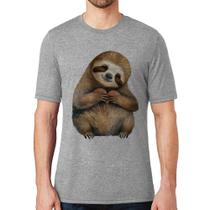 Camiseta Bicho Preguiça Coração - Foca na Moda