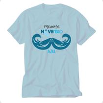 Camiseta bigode novembro azul blusa campanha prevenção