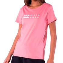 Camiseta Billabong Basic Cute - Rosa