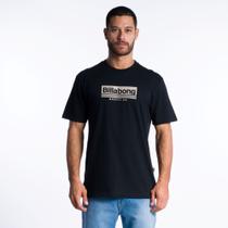 Camiseta billabong big original m/c walled preto