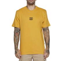 Camiseta Billabong Bracket Wave Color SM25 Mostarda Camiseta Billabong Bracket Wave Color SM25 Mostarda