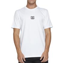 Camiseta Billabong Bracket Wave SM25 Masculina Branco Camiseta Billabong Bracket Wave SM25 Masculina Branco