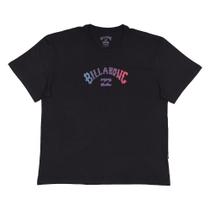 Camiseta Billabong Gradient Arch Plus Size SM25 Preto Camiseta Billabong Gradient Arch Plus Size SM25 Preto