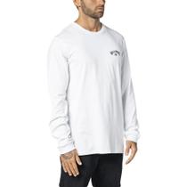 Camiseta Billabong Manga Longa Small Arch WT23 Branco Camiseta Billabong Manga Longa Small Arch WT23 Branco