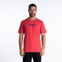 Camiseta billabong original m/c walled unit vermelho