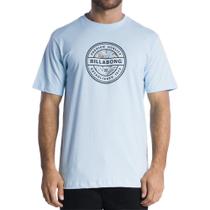 Camiseta Billabong Rotor SM24 Masculina Azul Claro Camiseta Billabong Rotor SM24 Masculina Azul Claro