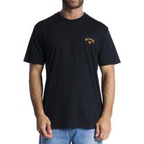 Camiseta Billabong Small Arch Emb. SM24 Masculina Preto Camiseta Billabong Small Arch Emb. SM24 Masculina Preto
