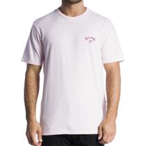 Camiseta Billabong Small Arch Emb. SM24 Masculina Rosa Camiseta Billabong Small Arch Emb. SM24 Masculina Rosa