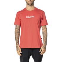 Camiseta Billabong Throw Back WT23 Masculina Vermelho