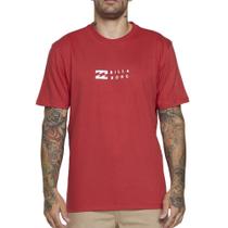 Camiseta Billabong United Color SM25 Masculina Vermelho Camiseta Billabong United Color SM25 Masculina Vermelho