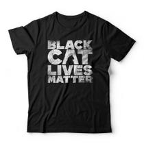 Camiseta Black Cat Lives Matter Camiseta Black Cat Lives Matter