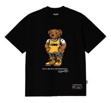 Camiseta Black Nine Big Bear - Preta - B91106 Camiseta Black Nine Big Bear - Preta - B91106