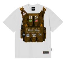 Camiseta Black Nine Colete Golden - Branca - B91270 Camiseta Black Nine Colete Golden - Branca - B91270