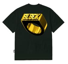 Camiseta Black Nine Golden Ring - Verde Escuro - B91293 Camiseta Black Nine Golden Ring - Verde Escuro - B91293