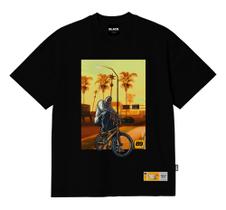 Camiseta Black Nine Gta Bike - Preta - B90136 Camiseta Black Nine Gta Bike - Preta - B90136