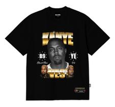 Camiseta Black Nine Kanye West - Preta - B90546 Camiseta Black Nine Kanye West - Preta - B90546