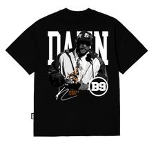 Camiseta Black Nine Kendrick Lamar Damn - Preta - B91231 Camiseta Black Nine Kendrick Lamar Damn - Preta - B91231
