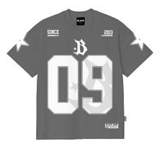 Camiseta Black Nine Number 09 - Chumbo - B91295 Camiseta Black Nine Number 09 - Chumbo - B91295