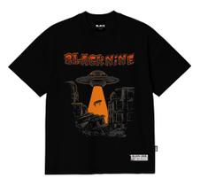 Camiseta Black Nine Premium Abduction - Preto B90463 Camiseta Black Nine Premium Abduction - Preto B90463