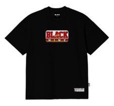 Camiseta Black Nine Premium Face Pica-Pau - Preto B90447 Camiseta Black Nine Premium Face Pica-Pau - Preto B90447