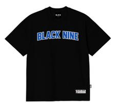 Camiseta Black Nine Premium Institucional Blue - Preto B90467 Camiseta Black Nine Premium Institucional Blue - Preto B90467